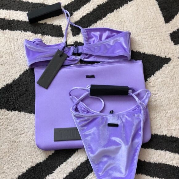 TRIANGL ASTER -ZIPPO VELVET W/ BAG NWT - Picture 3 of 5